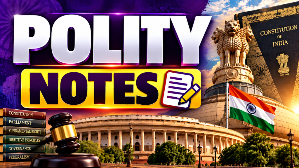 Polity Notes By Faiyaz Sir