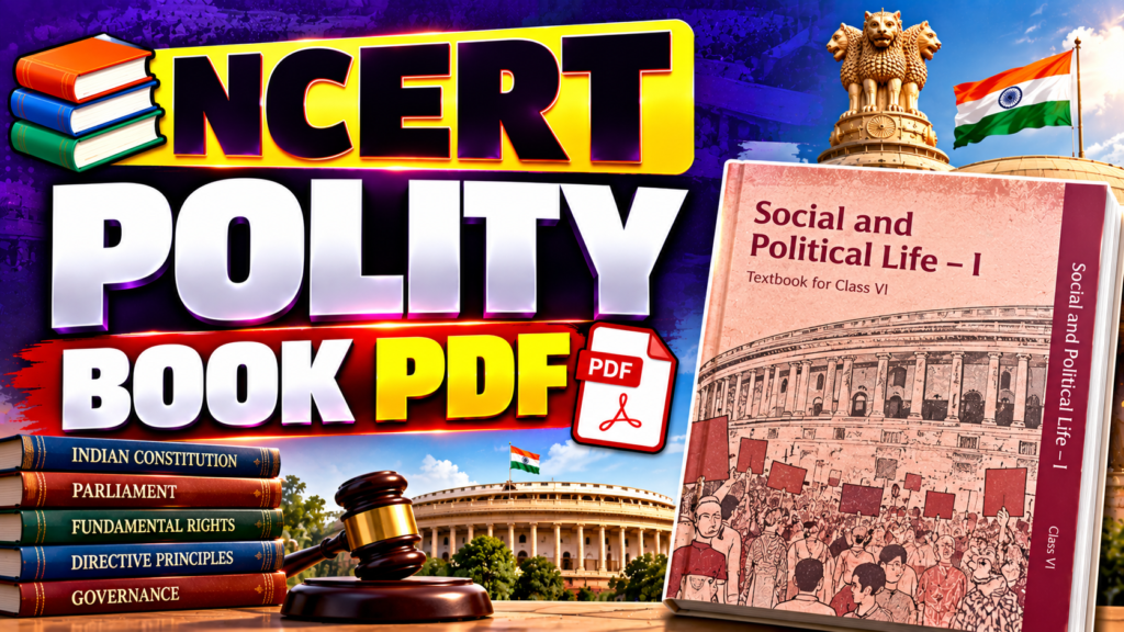 NCERT Polity Book PDF (Class 6-12)