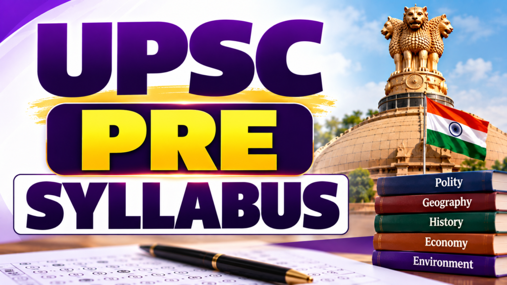 UPSC Pre Syllabus