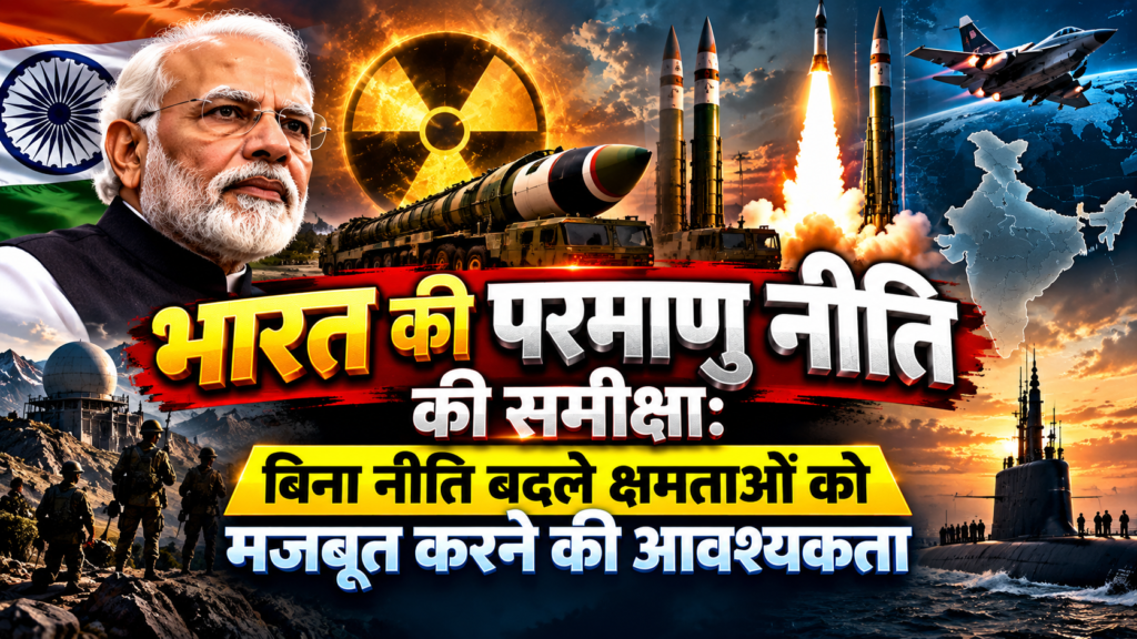 भारत की परमाणु नीति की समीक्षा: बिना नीति बदले क्षमताओं को मजबूत करने की आवश्यकता (Review of India’s Nuclear Policy: The Need to Strengthen Capabilities Without Changing the Policy)