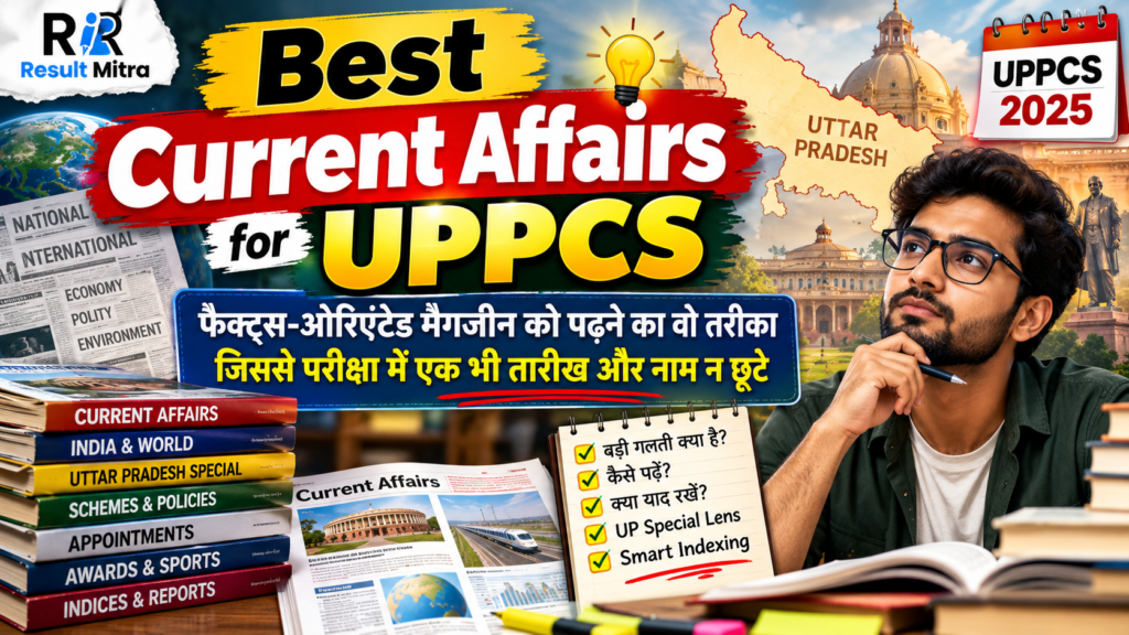 Best Current Affairs for UPPCS: फैक्ट्स-ओरिएंटेड मैगजीन को पढ़ने का वो तरीका जिससे परीक्षा में एक भी तारीख और नाम न छूटे