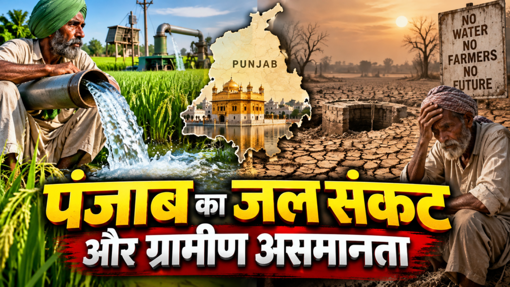 “पंजाब का जल संकट और ग्रामीण असमानता”