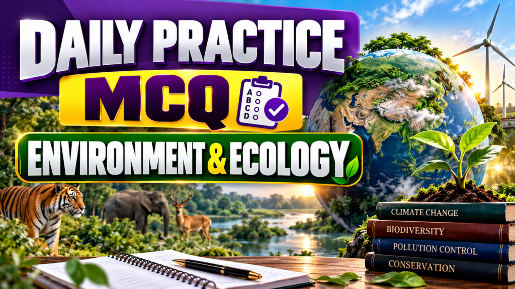 Daily Practice MCQ Environment & Ecology | Result Mitra