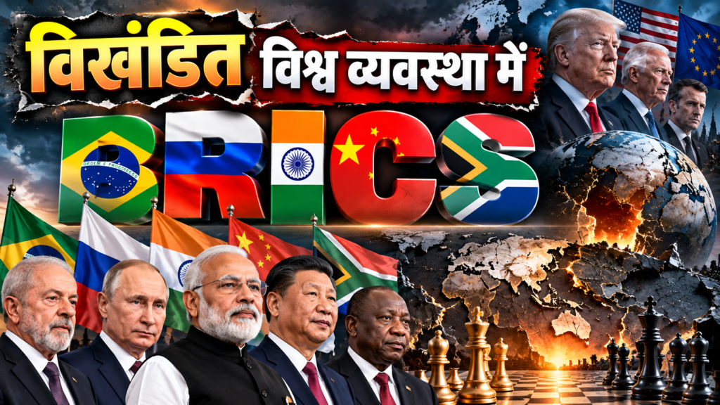 विखंडित विश्व व्यवस्था में BRICS (BRICS in a fragmented world order)
