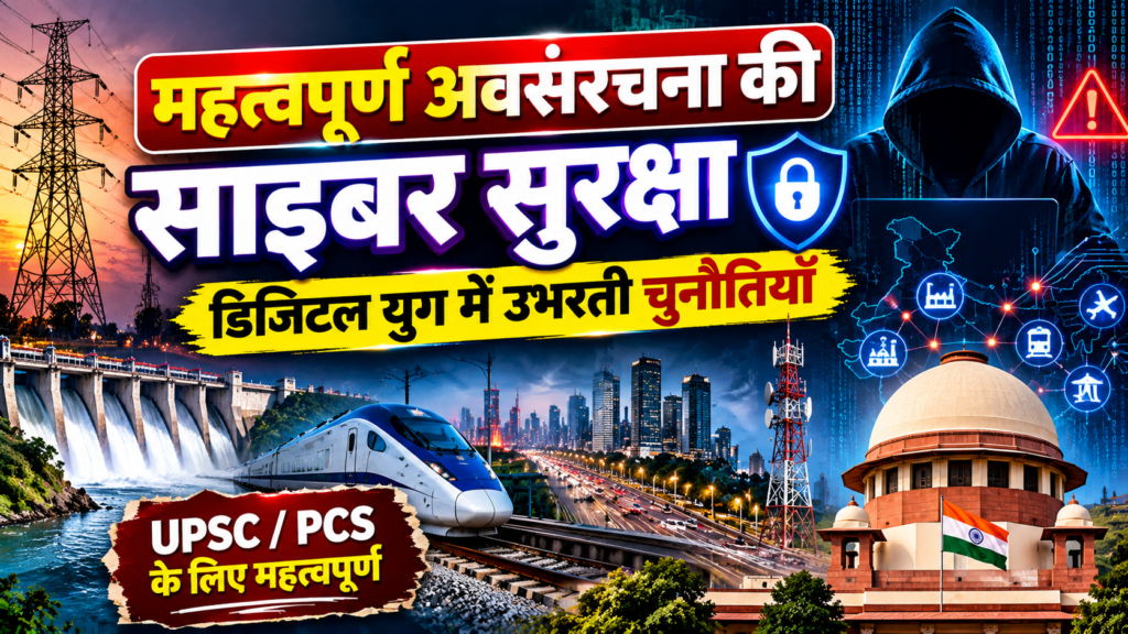 महत्त्वपूर्ण अवसंरचना की साइबर सुरक्षा: डिजिटल युग में उभरती चुनौतियाँ (Cybersecurity of Critical Infrastructure: Emerging Challenges in the Digital Age)]