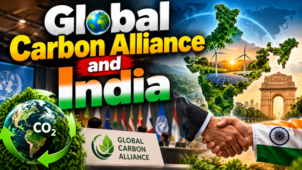 वैश्विक कार्बन गठबंधन और भारत (Global Carbon Alliance and India)