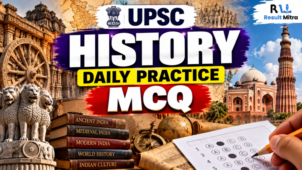HISTORY DAILY PRACTICE MCQ