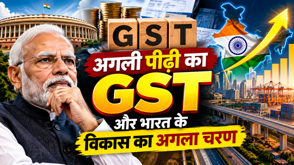 अगली पीढ़ी का GST और भारत के विकास का अगला चरण (Next-Gen  GST and the next phase of India’s growth)