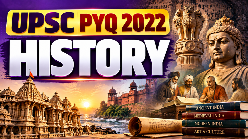 UPSC PYQ 2022 (History) | Result Mitra
