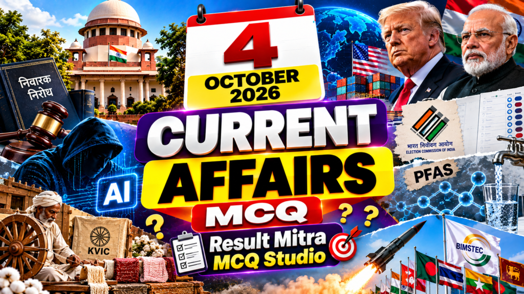 14 October 2026 Current Affairs | Result Mitra